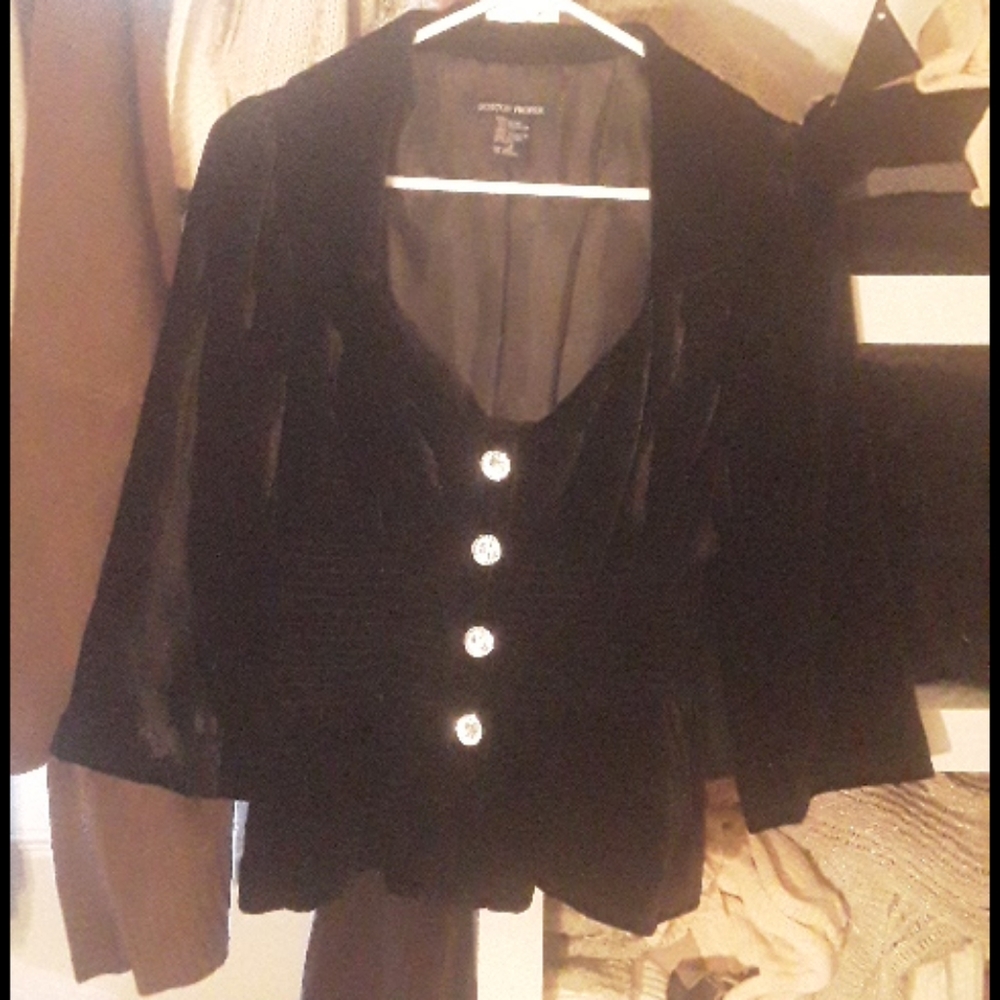 Boston proVelvet shirt size 8 nwot elastic midriff
